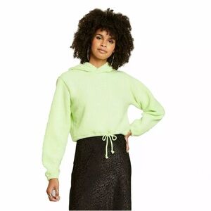 💚SHERPA HOODED SWEATSHIRT